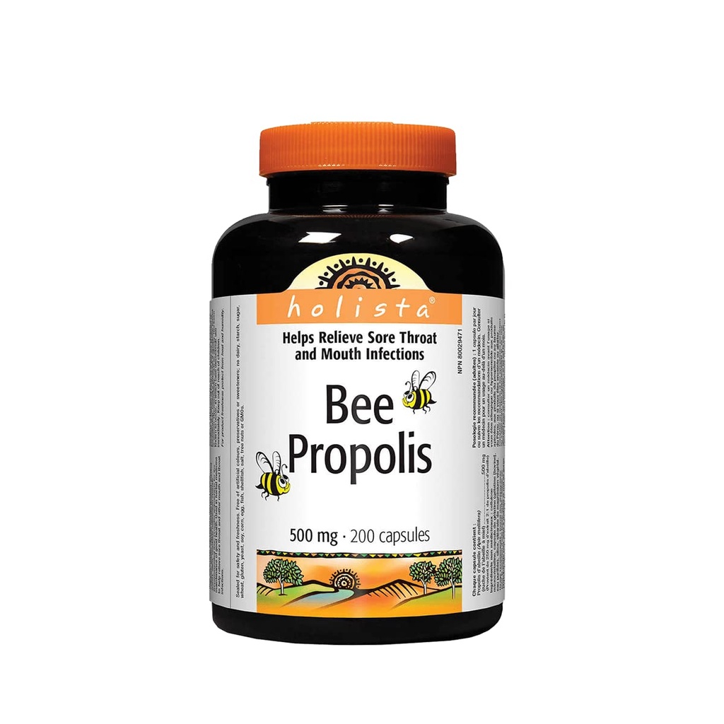 Holista Bee Propolis 500 mg, 200 kapsúl