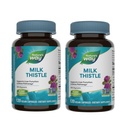 Nature's Way Milk Thistle, podporuje funkcie pečene a detoxikačné cesty*, 175 mg Milk Thitle Seed Extract Štandardizovaný na 80% Silymarin per Serving, 120 Kapsule (Backaging May Vary) - 2 Balenie