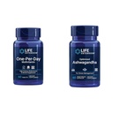 Life Extension One-per-day Multivitamín 60 tabliet a optimalizovaný Ashwagandha 60 kapsúl Bundle