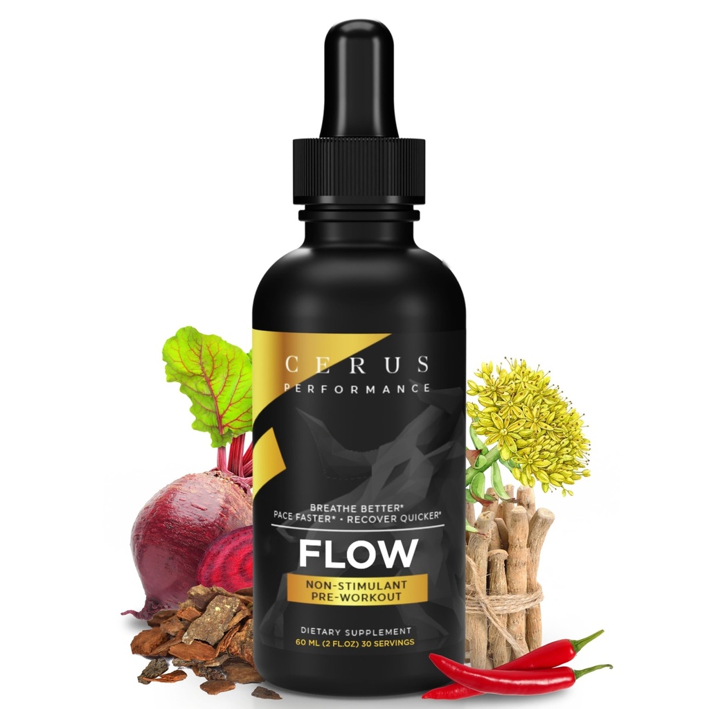 Cerus Performance Flow Stimulant-free Endurance pre-Workout 
