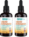 TERAZ doplnky, Deti Liquid Echinacea s kvapkadlom, Imunitný systém podpora, Formulované pre deti, 2 Fl Ounce, balenie máj Vary (balenie 2)