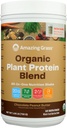 Amazing Grass Organic Plant Protein Blend: Vegan Protein Powder, New Protein Superfood Formula, All-In-One Nutrition Shake with Beet Root, Original, 18 Servings (Chocolate Arašidové maslo)
