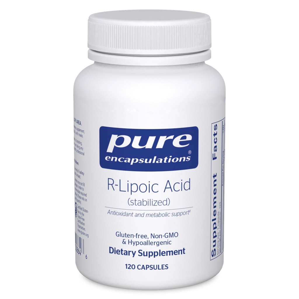 Pure Encapsulations R-Lipoic Acid (Stabilizovaná)