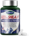 Himalayan Shilajit Kapsule Balance Hormóny, Boost imunita, zvýšenie vitality a pamäte, high-Potencie doplnok s rôznymi zložkami, non-GMO prírodné a organické - 60 Počet