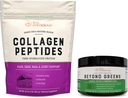 Kolagénové Peptidy a mimo zelených vlasov, kože, nechtov a spoločnej podpory + Immune Boost, Detox, & Energy