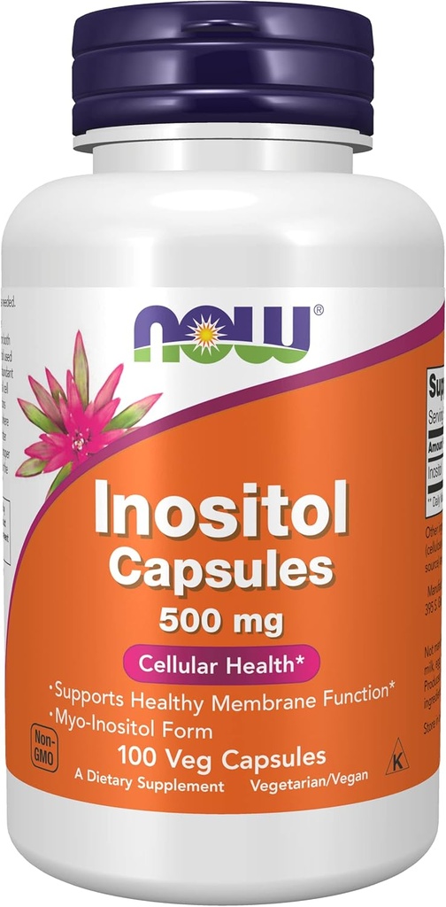 Teraz Foods, Inozitol 500mg, 100 Kapsule
