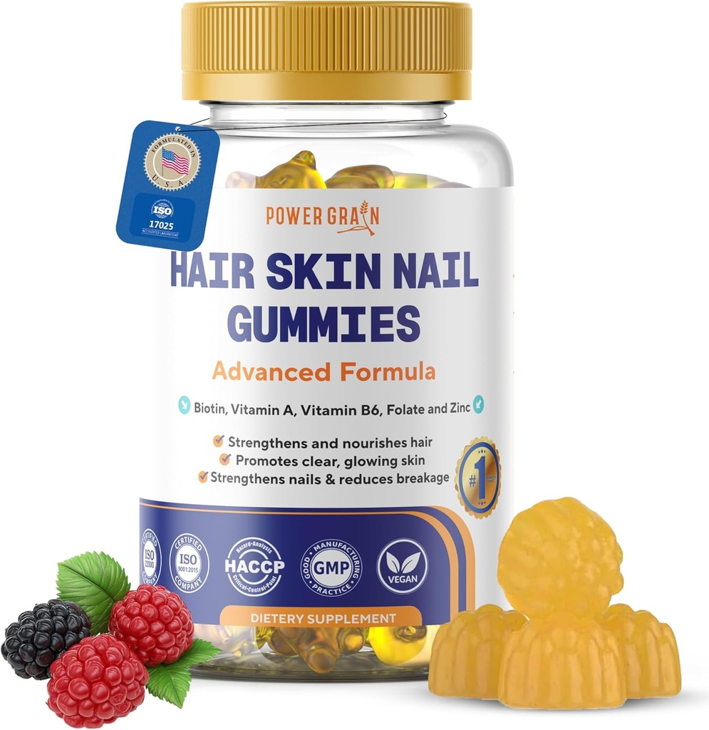 Premium vlasy koža a nechty Gummies 