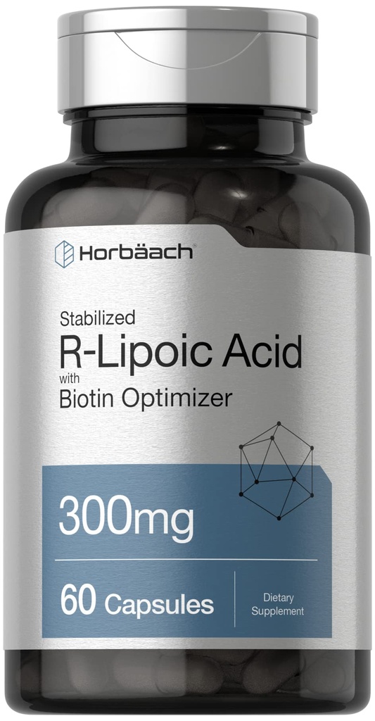 Horbäach Stabilizovaná kyselina R-lipoová 300 mg 