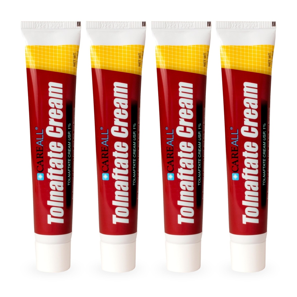 CareAll Tolnaftate Cream USP 1%, 1.0 oz. Tuba (4 balenia), Účinná antimykotická liečba a Svrbenie Relief pre atletea nohy, Jock svrbenie, Ringworm, v porovnaní s vedúcim značky