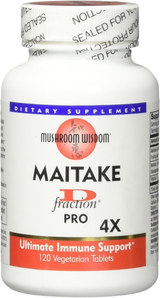 Maitake D-Fraction Pro, (120 počet)