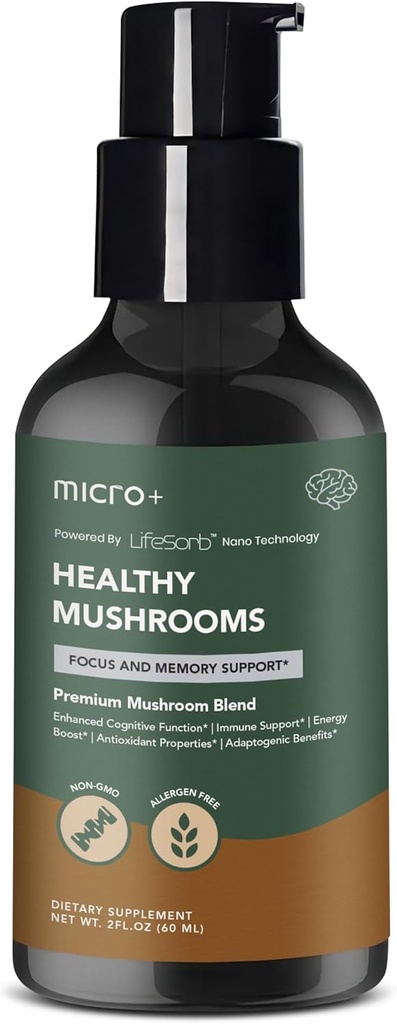 Huba+ by Micro+ Nootropic Brain Supplement with LifeSorb