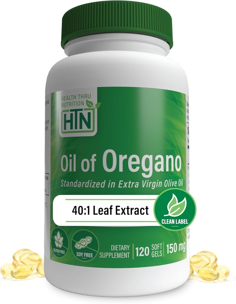 Olej Oregano 120 Mini-Softgels 