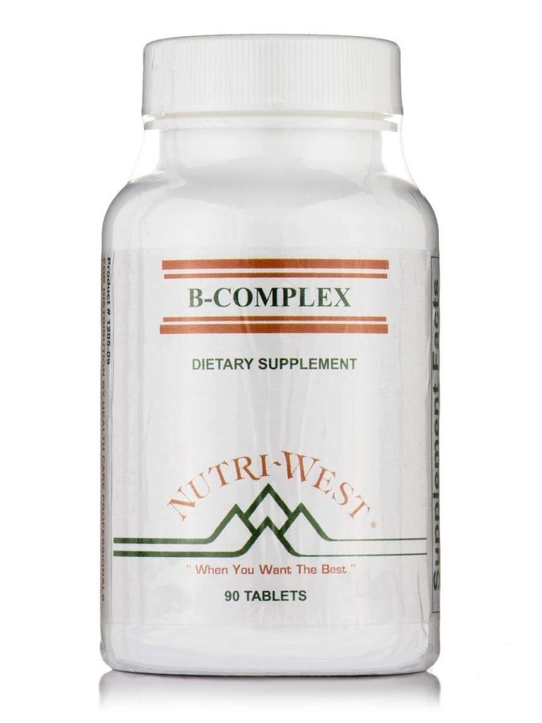 B- Complex - 90 tabliet Nutri West