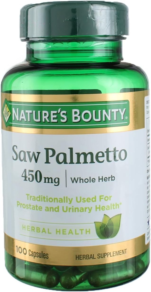 Nature's Bounty Saw Palmetto 450 mg 100 kapsúl