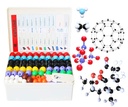 LINKTOR Chemistry Molecular Model Kit (444 kusov), Študent alebo učiteľ Set pre organické a anorganické chémie Learning, Motivovať entuziazmus pre učenie a zvyšovanie priestorovej predstavivosť, Fullerene Set