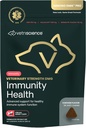 VETRISCIENCE Veterinary Strength DMG Imunity Health Chews - Imunity System Support for Psi & Mačky - Pečeň Pomoc - Antioxidant Podpora pre domáce zvieratá - Kuracie chute - 50 Počet