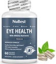 NuBest AREDS 2 Očné vitamíny s Beta karoténom Mrkvový prášok, 20 mg luteínu, 4mg Zeaxantínu, čučoriedky, hroznového semena, BioPerine, B- Complex, Multivitamín pre zdravie očí 1 mesiac Dodávka