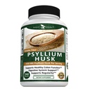 Silná záhrada Psyllium Husk Kapsule Všetky prírodné a výkonné Rozpustné Diétne Fiber Supplement pomáha podporovať pravidelnosť a trávenie, 240 Caps