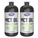 Teraz potraviny MCT olej, 32 Ounce (Pack of 2) (balenie sa môže líšiť)