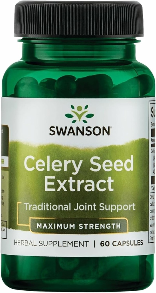 Swanson Superior Herbs- Zeler Seed Extract - Maximálna sila - 150 mg 60 kapsúl