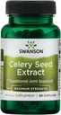 Swanson Superior Herbs- Zeler Seed Extract - Maximálna sila - 150 mg 60 kapsúl