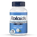 Rolaids Ultra Strength Antacidum Žuvacie tablety, Mäta, 72-Count