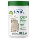 jednoducho tera je organická srsť proteín prášok - tráva Fed Srvátkový proteínový prášok bez umelých sladidiel, Neochutené, Non-GMO, Kosher, Gluten-Free - Plain Nesladené 12 Oz.
