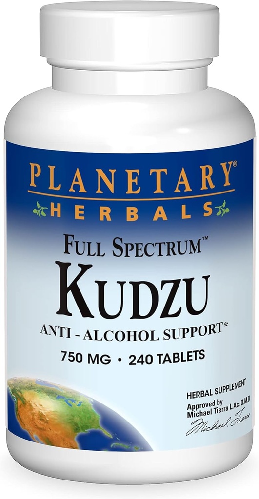 Planetary Herbals Kudzu 750mg Full Spectrum - 240 Tablety