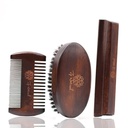 Beard Grooming Súprava pre mužov - Európsky štýl vintage w/Beard Comb, Brada kefka, Brada Bar - sústredenie sa na pánsku starostlivosť, zvládnutie medveďov mužov po celom svete