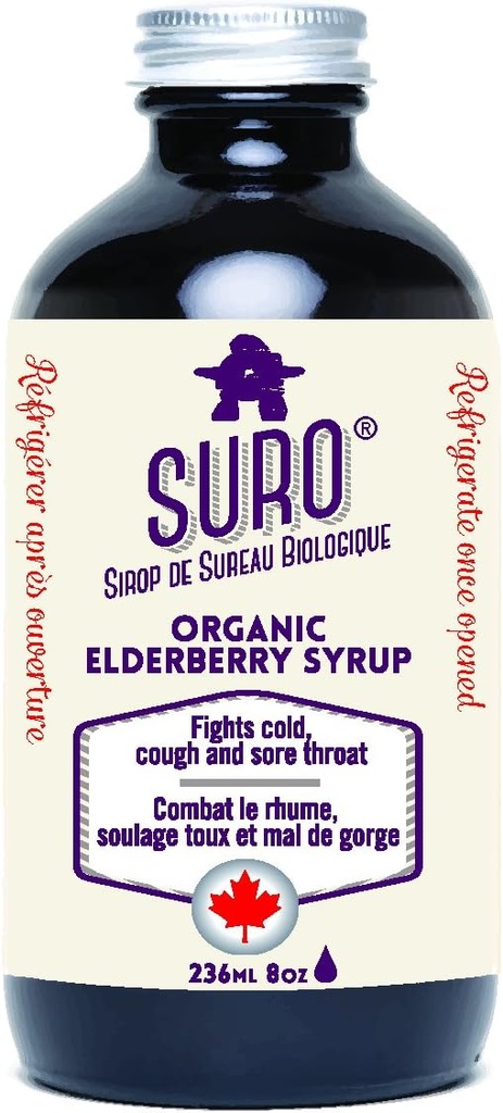 SURO bazový sirup, 236 ML