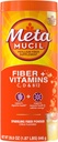 Metamucil Sparkling Fiber Supplement + Vitamíny, Plant Based Psyllium Husk prášok s vitamínmi C, D & B12, Daily Fiber Supplement for Digestive Health, Citrus Ochutené, bez cukru, 90 Servisov
