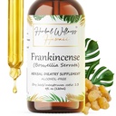 Frankincense tekutý extrakt - bylinný wellness doplnok, Boswellia Serrata sušený rezin Tinktúra, bez alkoholu 4 Fl.oz
