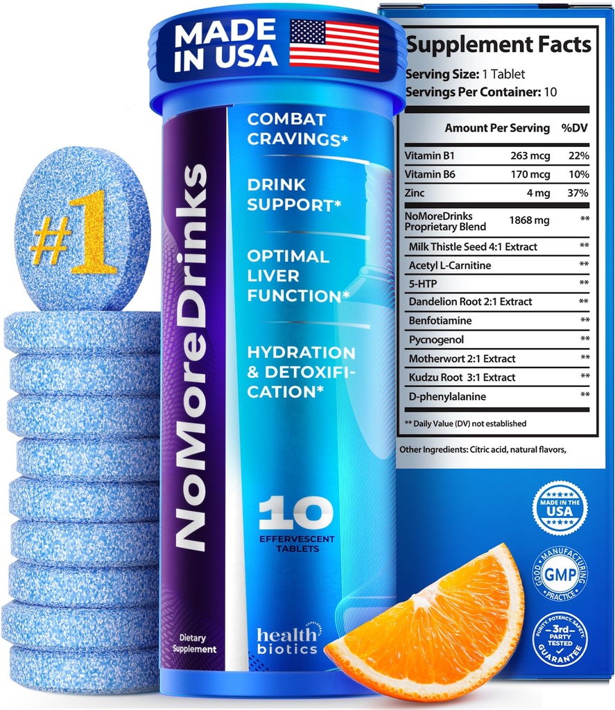NoMoreDrinks Anti Alkohol Craving Supplement 