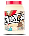 GHOST Srvátkový proteínový prášok, Mliečna čokoláda - 2LB, 25G proteínu - Srvátkový proteín zmes - 