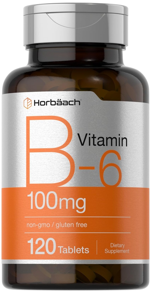 Horbaach Vitamín B6 100mg 