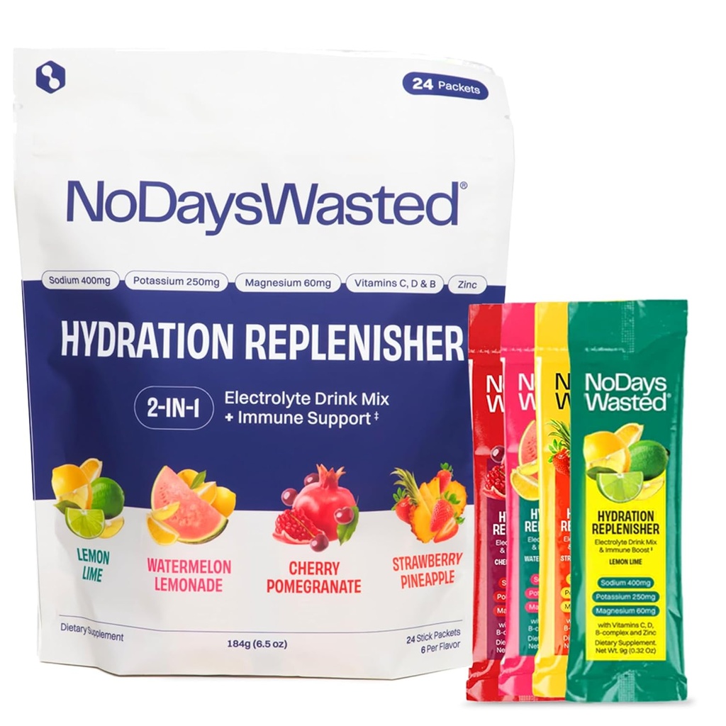 Žiadne dni plytvanie Hydratácia Replenisher Elektrolyt Náhradná tyčinka Packets
