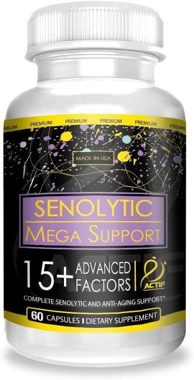 ACTIF Senolytická podpora s 15+ Advanced Factors 
