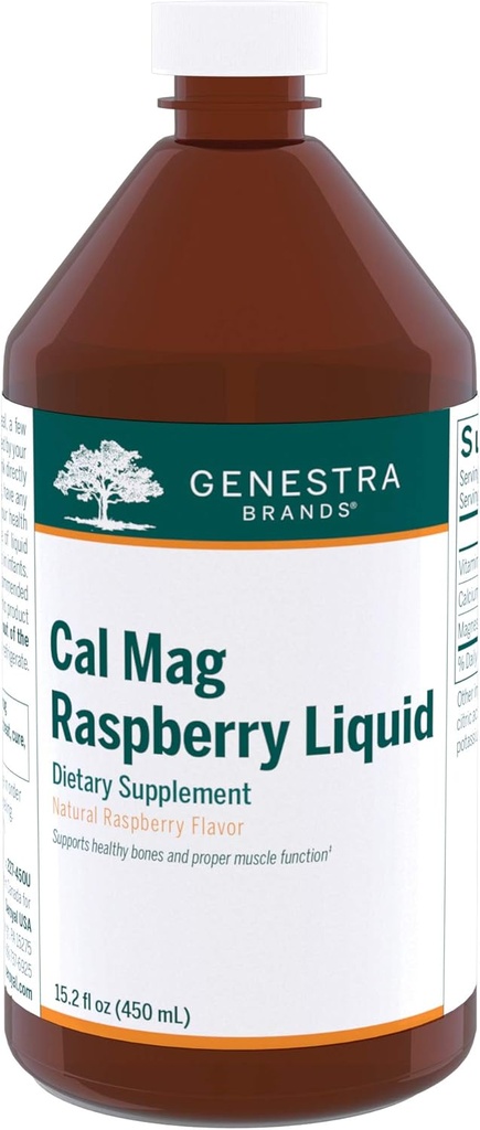Genestra Brands Cal Mag Malinová Tekutá 