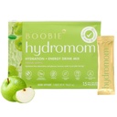 Boobie Hydromom Superfood Electrolyte Drink Mix, Zelené jablko