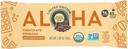 Aloha Organic Chocolate Espresso Protein Bars, 14g Plant-Based Protein, 85mg Kofeín, USDA Certified Organic, Gluten Free & Non-GMO, 1,98 Oz (Pack of 12)