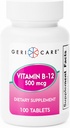 GeriCare vitamín B-12 500mcg Tablety 