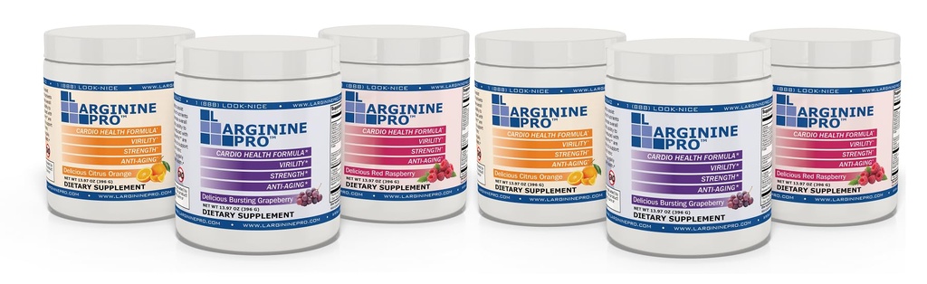 L-ARGININE PRO 5 500mg L-arginín Plus L- citrulín 1,100mg Malinová, pomarančová a hroznová prášková drinková zmes pre zvýšenú výrobu oxidu dusnatého