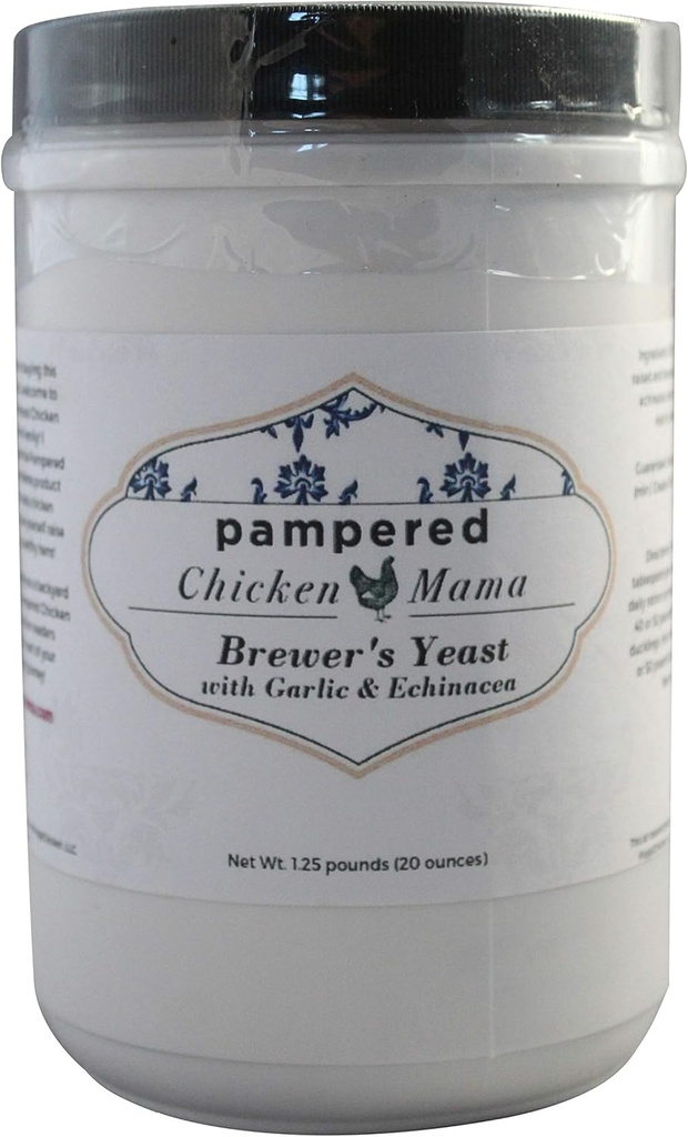 Pivovarnícke kvasinky pre kurence a kačky z dvoru s echinaceou, cesnakom a Oregano (4 libry)