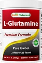 Najlepšie prírodné L-Glutamine prášok - 1 libra - 100% čistá a voľná forma - glutamín Recovery Powder - klinicky preukázané Recovery Pomoc pre mužov a ženy (817716014555)
