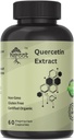 Quercetin Extract Kapsule Non-GMO,Gluten-free, Vegetariánska podpora Celková sila energie v oblasti zdravia (60 kapsúl)