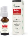 Herb Sense Alergie Relief, Krčná sprej, Chladenie a upokojenie, Denná podpora, Drug-free, Prírodné, Imunitná podpora, 1 oz, Gluten-free, non-GMO