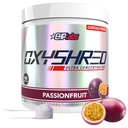 EHP Labs OxyShred pred cvičením prášok a skarding doplnok - Predworkou prášok s L glutamínom a Acetyl L karnitín, Energy Boost nápoj - musionfruit, 60 Servings