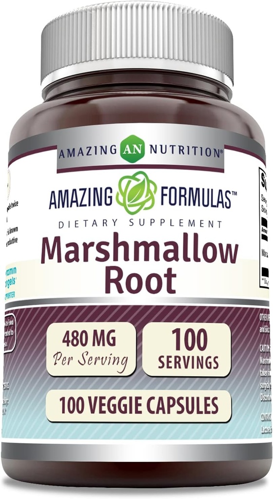 Amazing Formules Marshmallow Root Supplement 