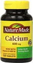 Príroda Vápnik 600 mg s vitamínom D3 pre imunitnú podporu, tablety, 60 gróf, pomáha podporovať kostnú silu (Stock of 3)