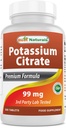 Najlepšie Naturals Draslík Citrát 99mg 500 Tablets - 3. Party Lab tested